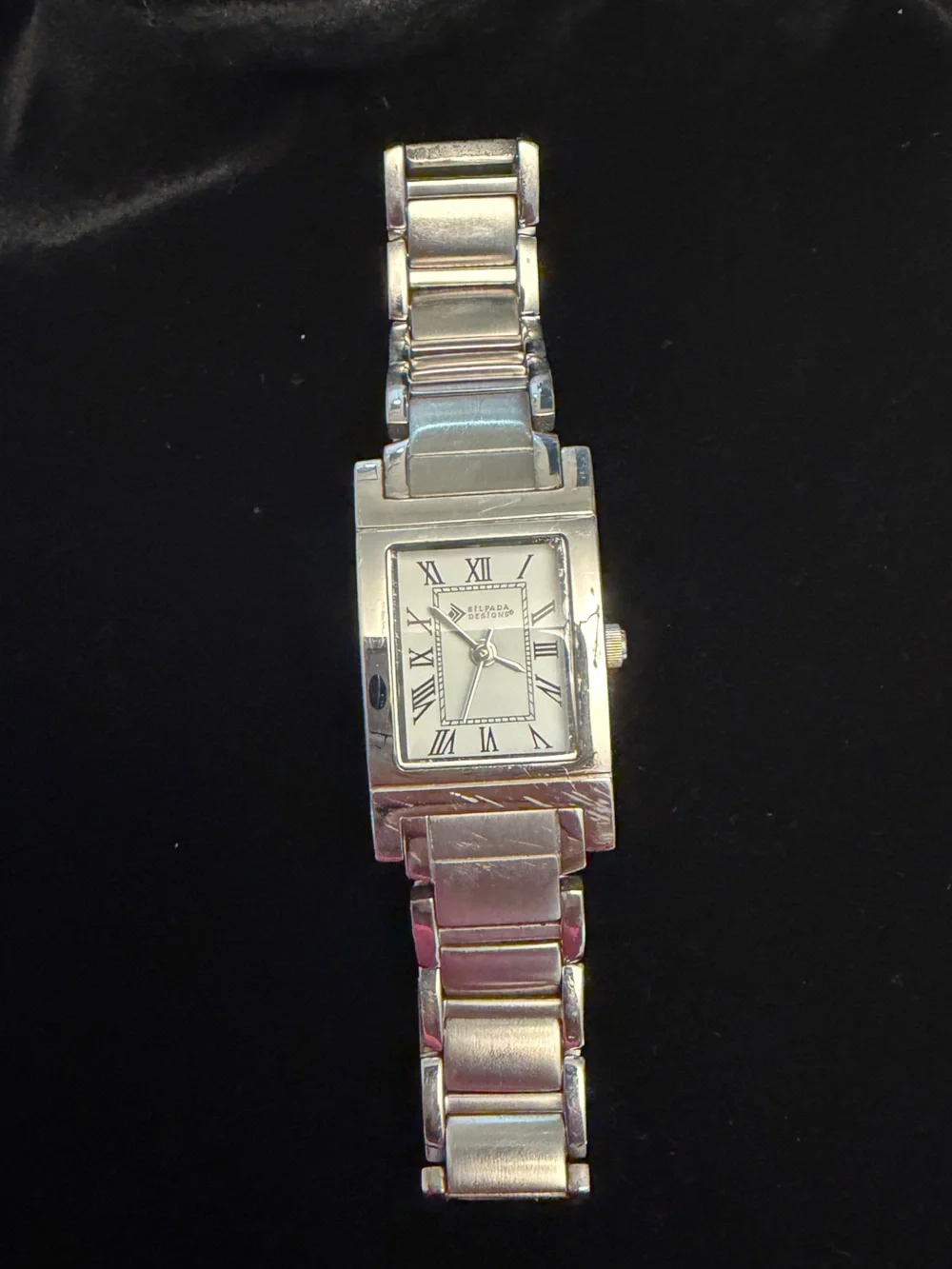 Silpada T1794 Vintage Stainless Steel Watch Silver Tone 2009 Retired
